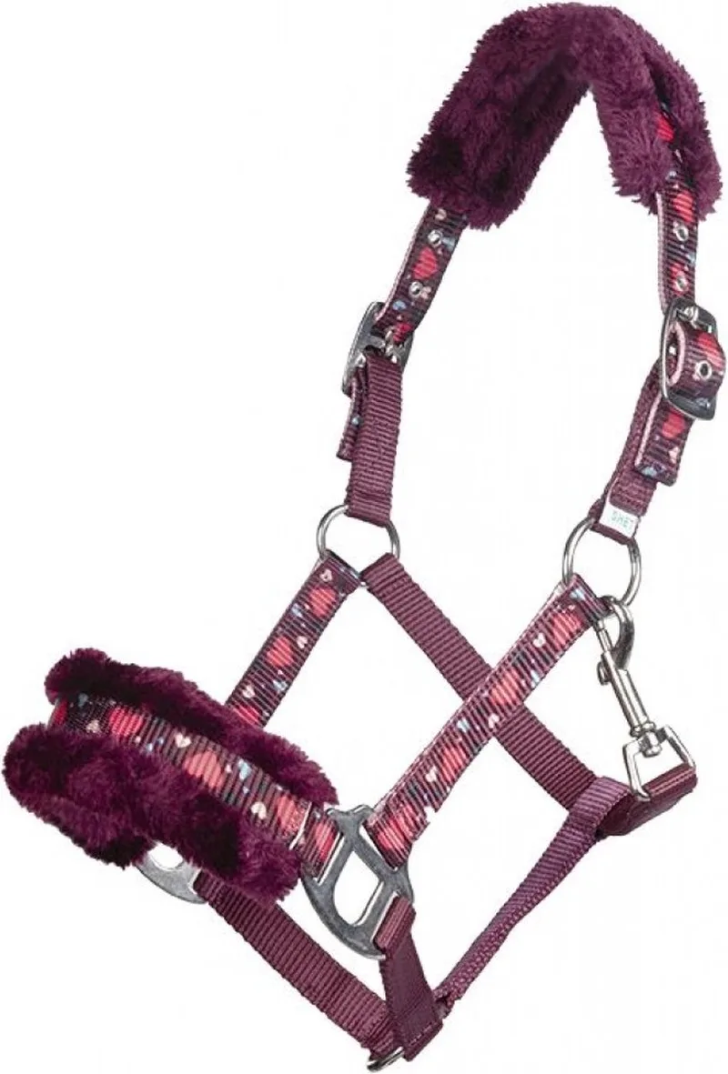halster Hearts - pony by HKM in Wijnrood – product photo