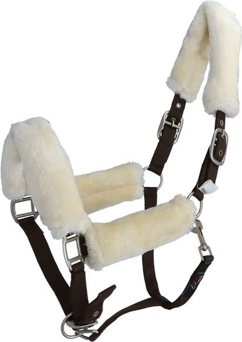 Halster - North Pole - met bontjes by HKM in Donkerbruin – product photo