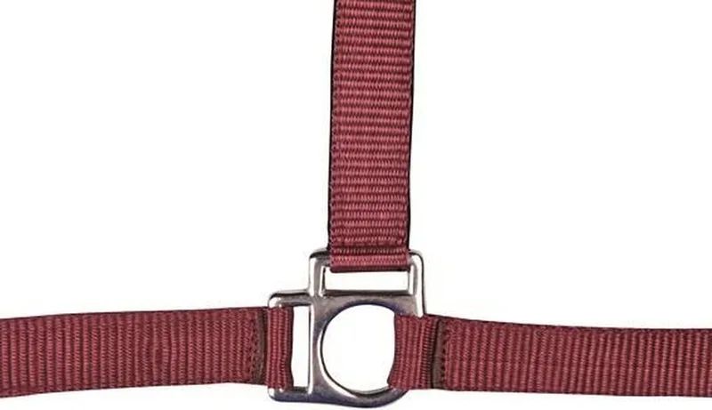 Halster -Stars-, zacht onderlegd donkerrood Full by HKM in Red – product photo