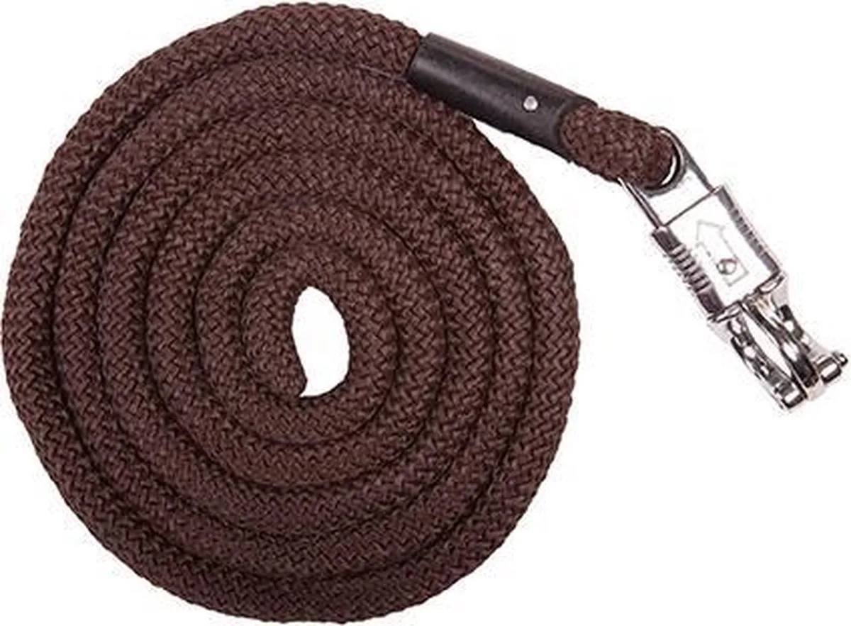 Halstertouw -Aken- met paniekhaak 180 cm by HKM in Brown – product photo