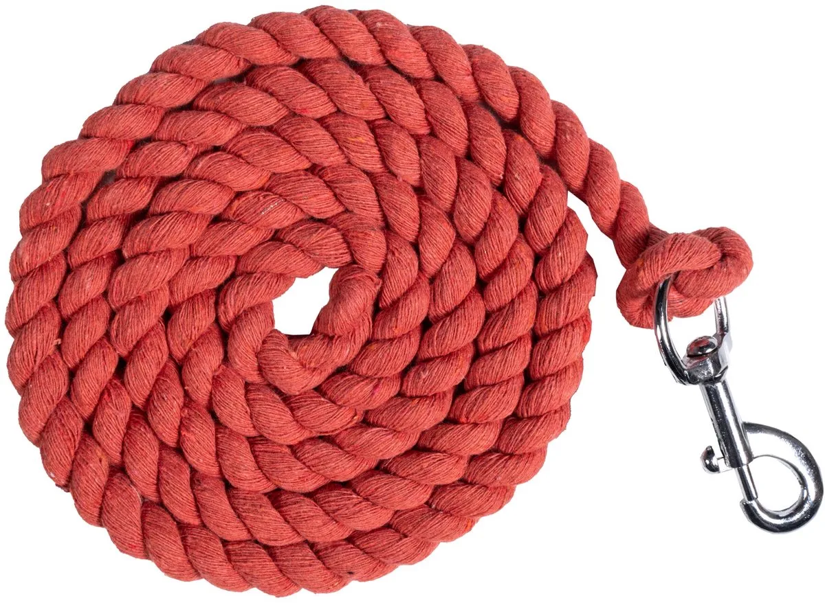 Halstertouw Cotton met karabijnhaak - 180cm van HKM – productfoto
