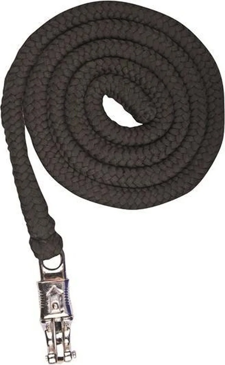 Halstertouw -Stars - met paniekhaak - 180cm by HKM in Black – product photo