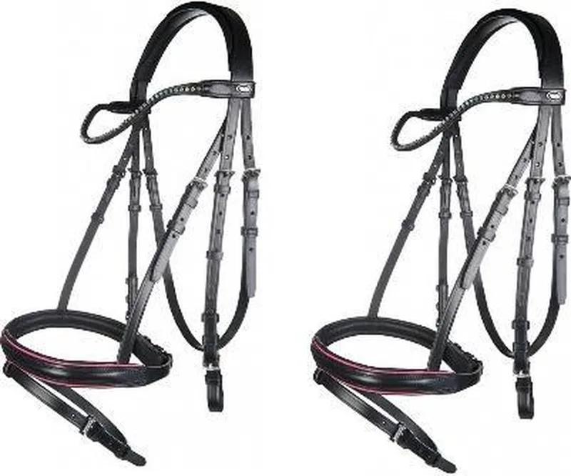 Hoofdstel Polly maat pony by HKM in Black – product photo