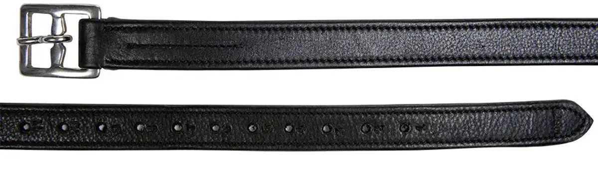 Lederen stijgbeugels HKM Anna by HKM in Black – product photo