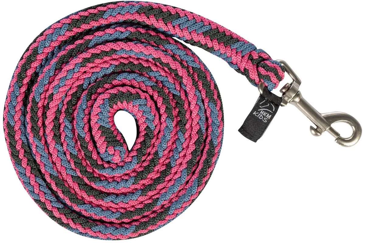 NELE Lijn met Klassieke Karabijnhaak - Roze de HKM – photo produit