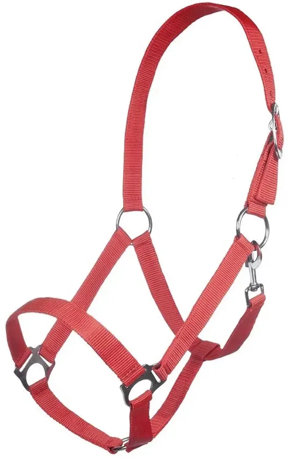 Nylon halster paard HKM Brisbane de HKM en Rouge – photo produit