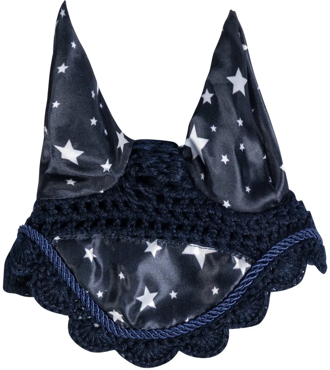 Oornetje Hobby Horsing Print by HKM in Navy met sterren – product photo