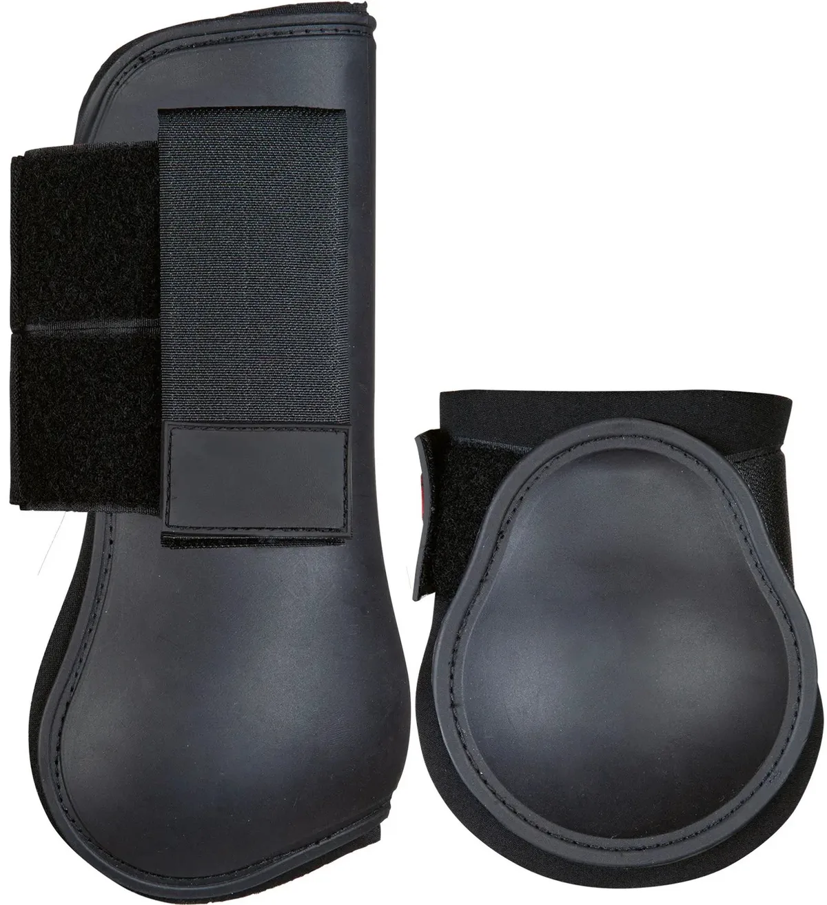 Open Tendon Boots and Fetlock Protectors for Horse HKM Classic de HKM en Noir – photo produit