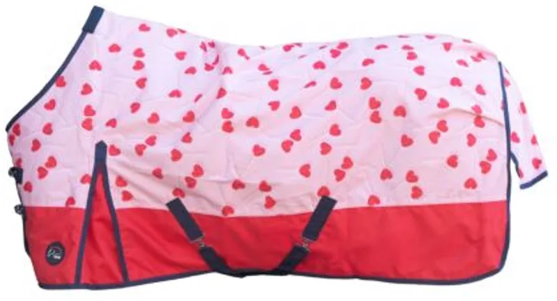 Outdoordeken Lollipop- 600D - 100G - Maat 175 by HKM in Roze – Rood – product photo