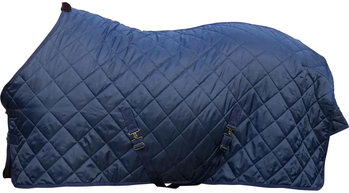 Paardendeken HKM Winter 150g von HKM in Dunkelblau – Produktfoto