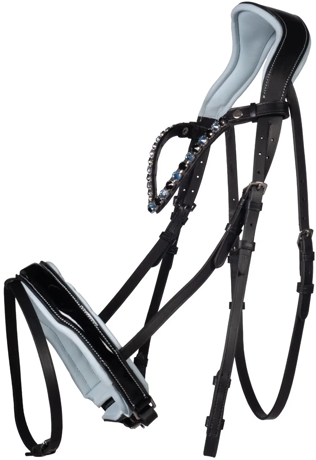Rijhalster HKM Manchester de HKM en Noir, Bleu – photo produit