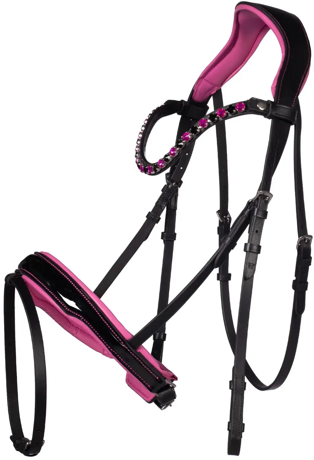 Rijhalster HKM Manchester de HKM en Noir, Rose – photo produit