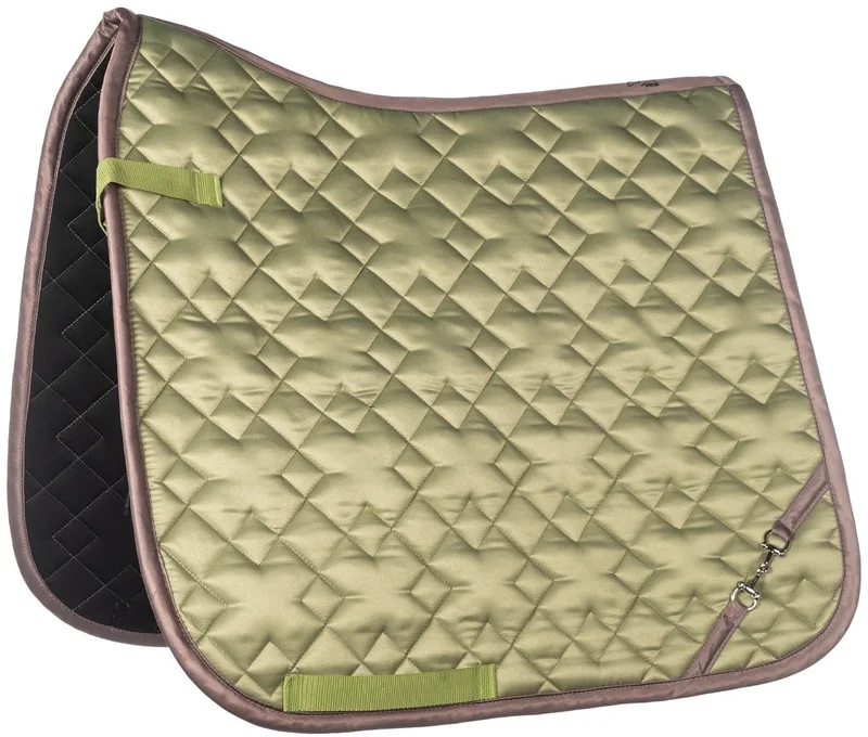 Saddle cloth Golden Bit by HKM in Jade – product photo