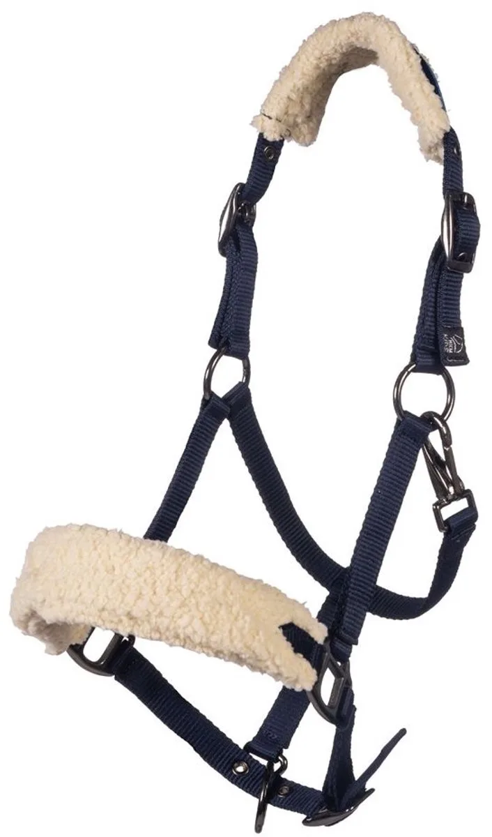 SHETLAND HALSTER MIA de HKM en Bleu foncé – photo produit