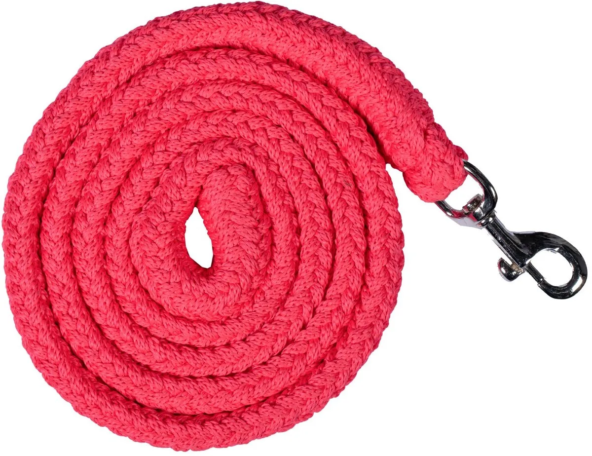 Touw GlowLine met Karabijnhaak - 180 cm de HKM en Rose – photo produit