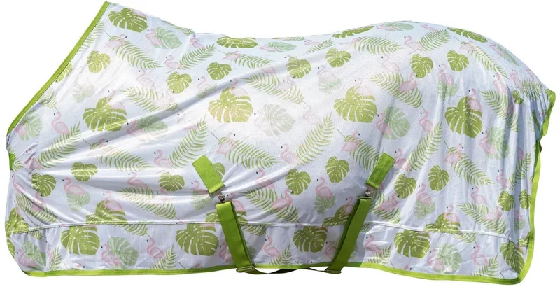Vliegendeken Flamingo by HKM in Green, Pink – product photo