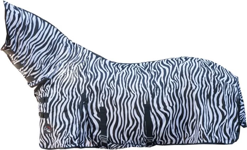 Vliegendeken met Hals & Buikflap - 185 de HKM en Zebra – photo produit