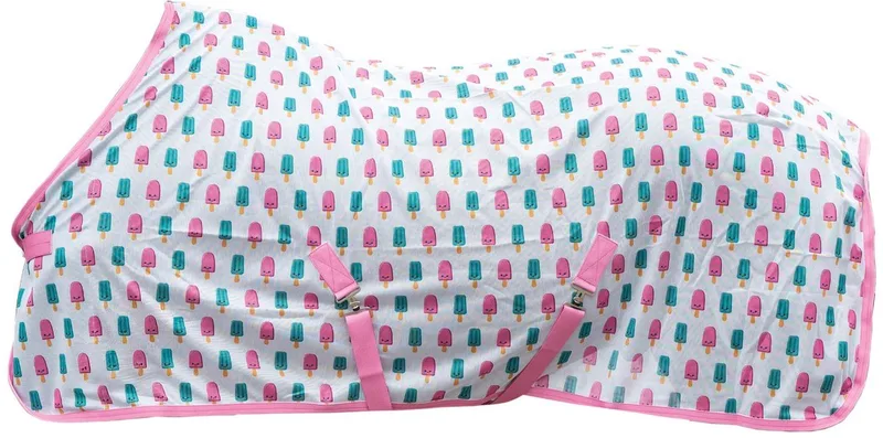 VLiegendeken Naples IJs Lollie -185 by HKM in Pink, Aqua – product photo