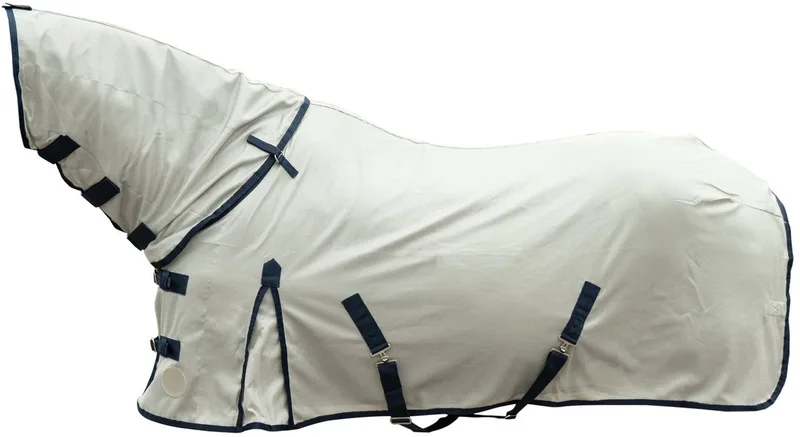 Vliegendeken rain ll met afneembare nek by HKM in Grey – product photo