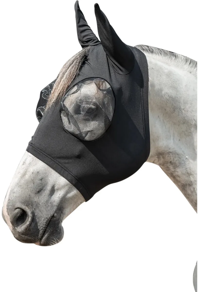 Vliegenmasker - Elastisch - Zwart - M by HKM – product photo