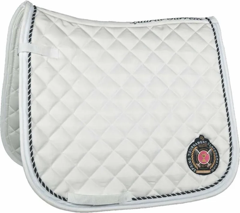 Zadeldek -Polo Classic- Dressuur by HKM in White – product photo