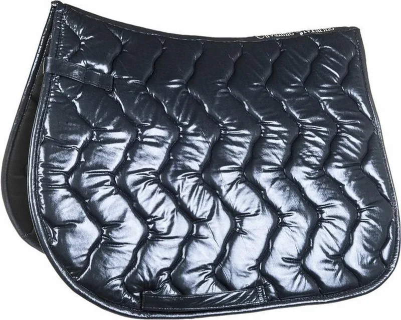 Zadeldek -Seaside metallic- donkerblauw Pony VZ von HKM in Blauw metalic – Produktfoto