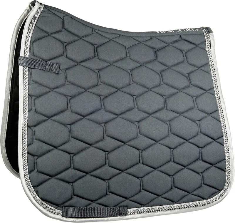 Zadeldekje -Crystal fashion- donkergrijs PD de HKM – photo produit