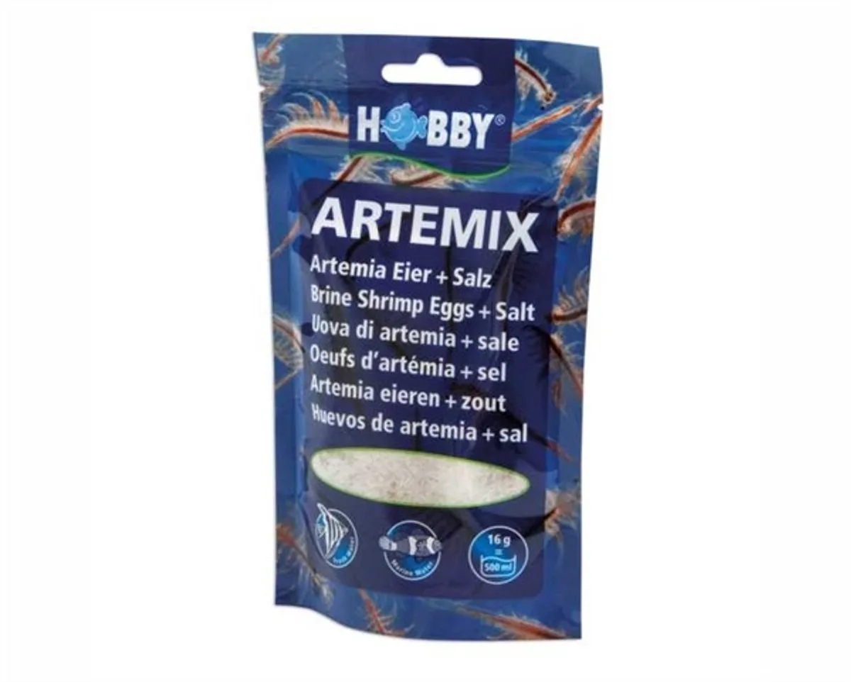 Artemix - gebruiksklare mix van Artemia eieren en zout - 195g van Hobby – productfoto