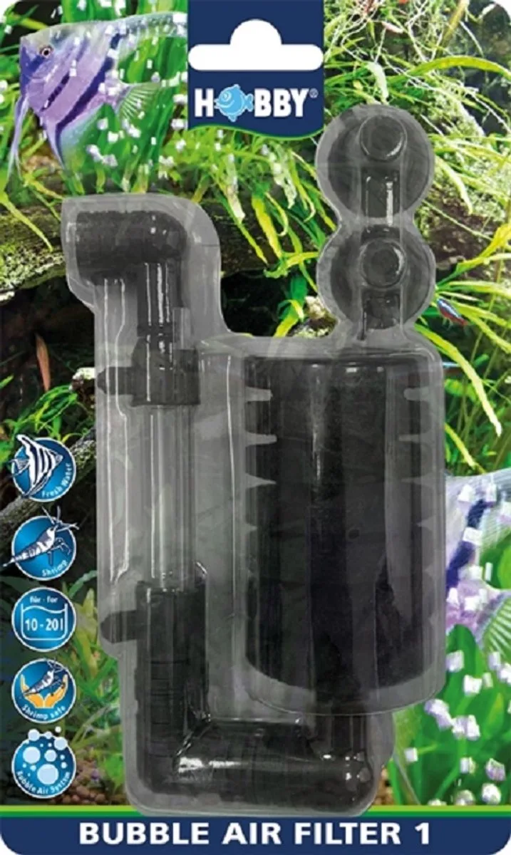 Bubble Air Filter 1 - 10 tot 20 liter aquarium by Hobby – product photo