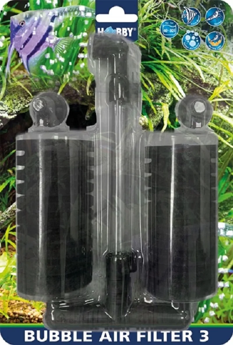 Bubble Air Filter 3 - 40 tot 80 liter aquarium by Hobby – product photo