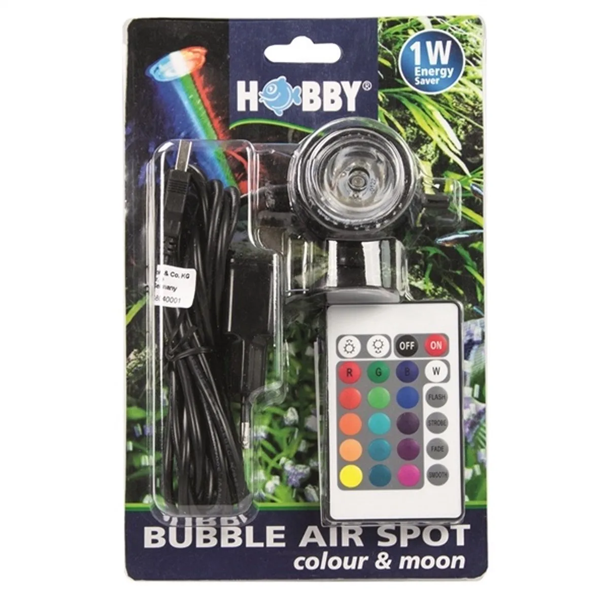 Bubble Air Spot Colour & Moon de Hobby en Bleu – photo produit
