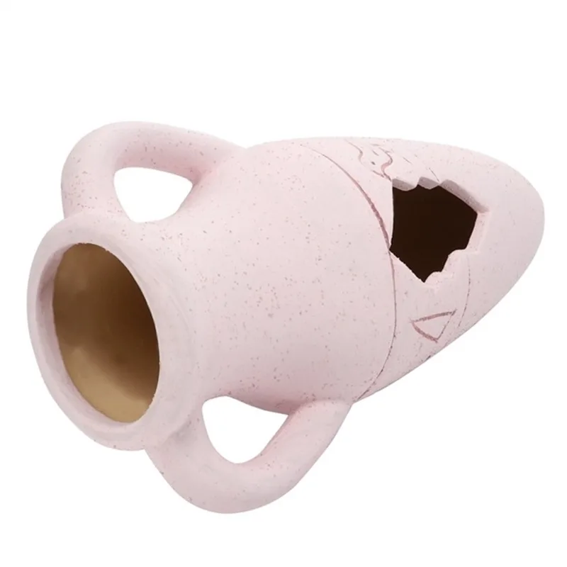 Keramische amfora zandkleur voor aquarium M - 23CM de Hobby en Zand – photo produit