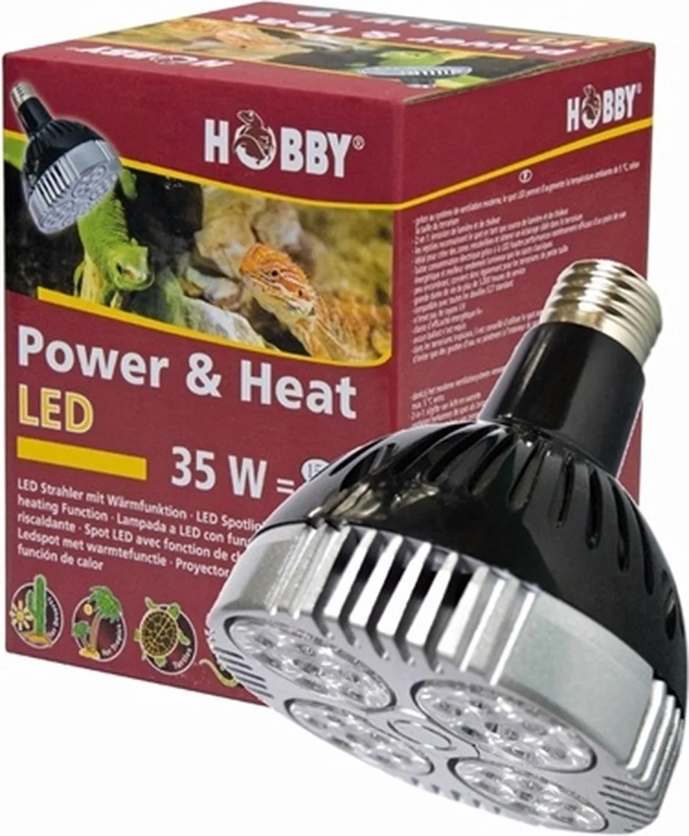 Power & Heat LED terrariumspot voor reptielen 35 Watt van Hobby – productfoto