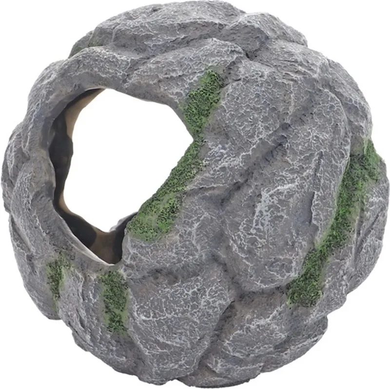 Terra Ball broed- en schuilgrot voor aquarium en terrarium | diverse maten 2 - 9,3x8,7x9,3CM de Hobby en Marron – photo produit