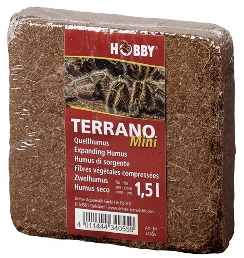 Terrano Bronhumus Mini 1,5L humusblok voor terrarium en planten von Hobby in Bekijk productafbeelding – Produktfoto