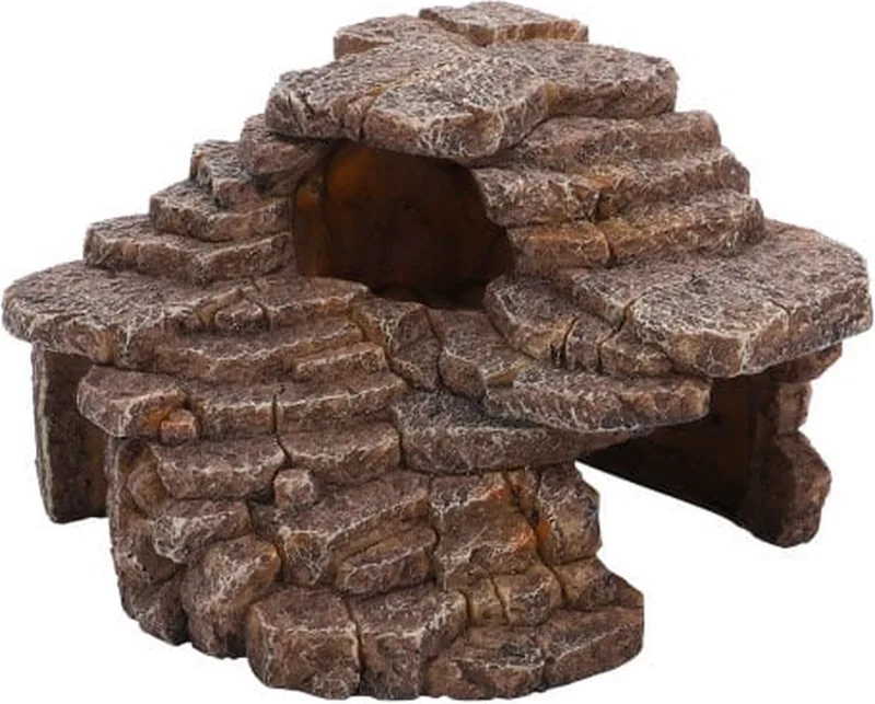 Terrariendeko Desert Cave Höhle für Terrarien und Aquarien von Hobby in Braun – Produktfoto 1 von 4