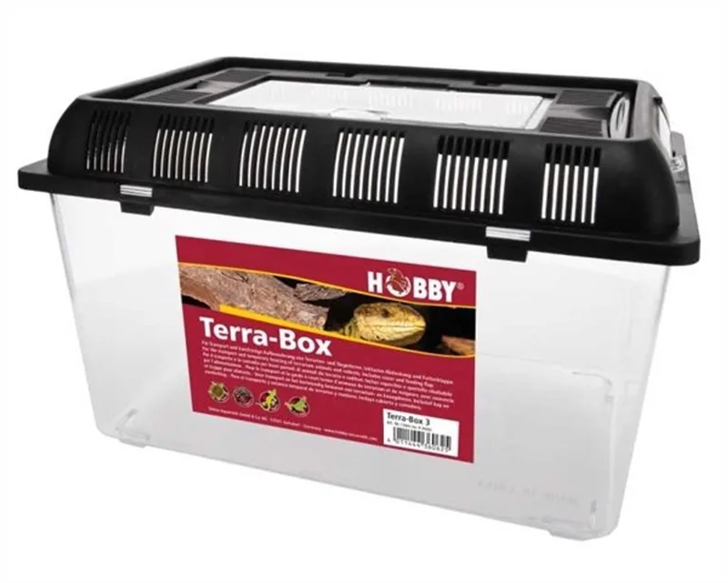 Terrarium Terra Box kunststof fauna box in diverse maten voor reptielen en amfibieën 32,5 x 22 x 21CM by Hobby in Transparent – product photo