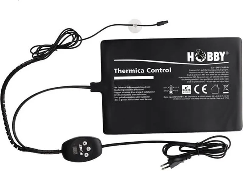 Terrarium Thermica Control 6W 178x100mm by Hobby in Black – product photo