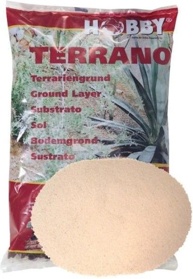 Woestijnzand 0,1-0,3 mm terrarium substraat 5kg | 25kg 5KG de Hobby en Blanc – photo produit