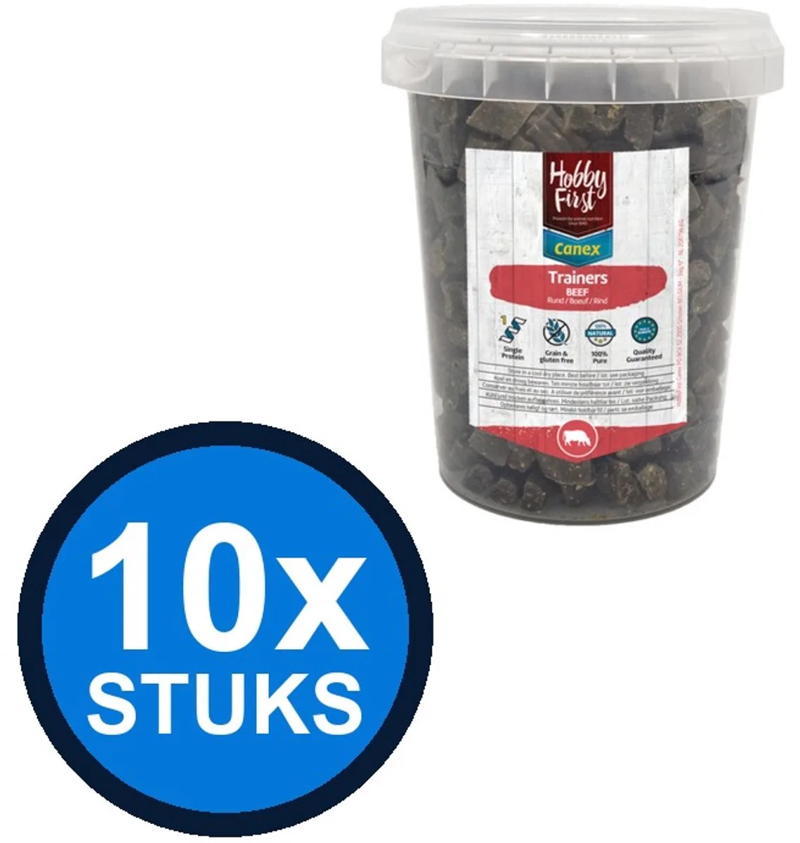 10x Hobby First Canex 100% pure trainers beef 250gr van HobbyFirst – productfoto