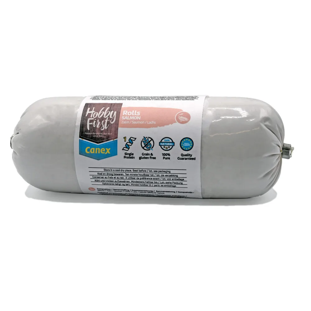 12x HobbyFirst Canex High Protein Roll Zalm 400 gr von HobbyFirst – Produktfoto