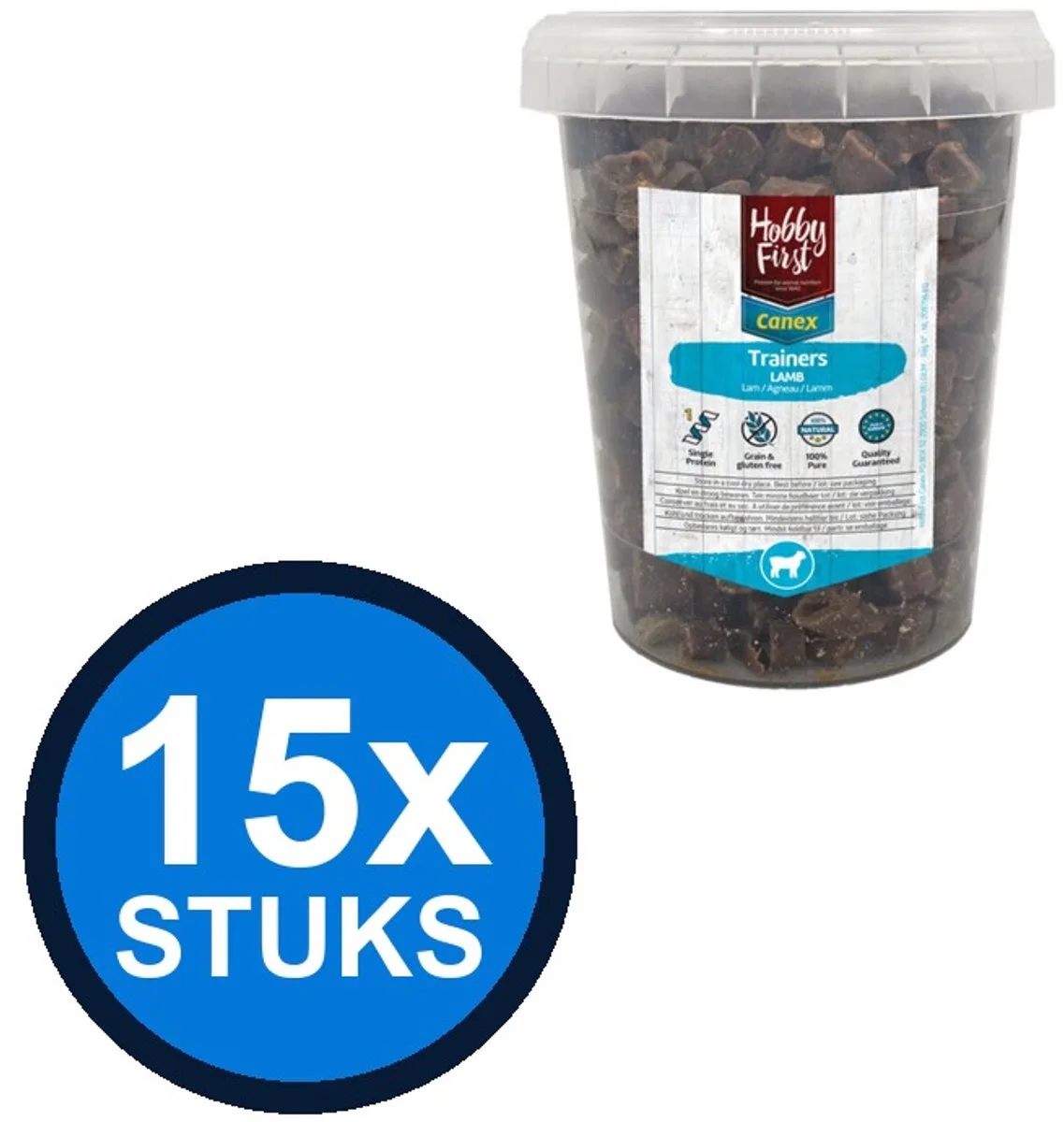 15x Hobby First Canex 100% pure trainers lamb 250gr de HobbyFirst – photo produit