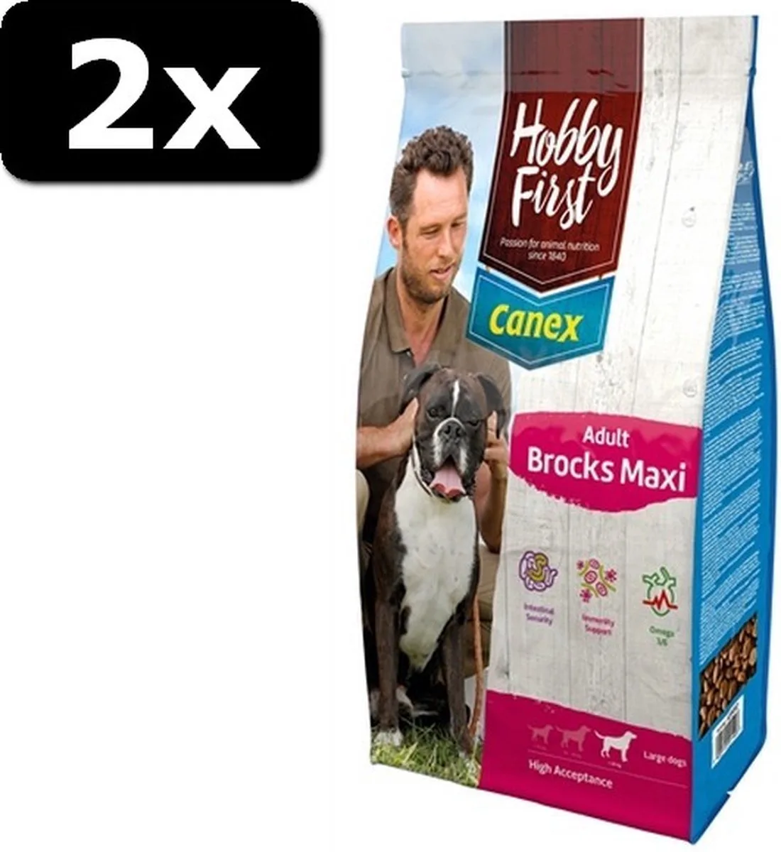 2x CANEX ADULT BROCKS MAXI 12KG von HobbyFirst – Produktfoto