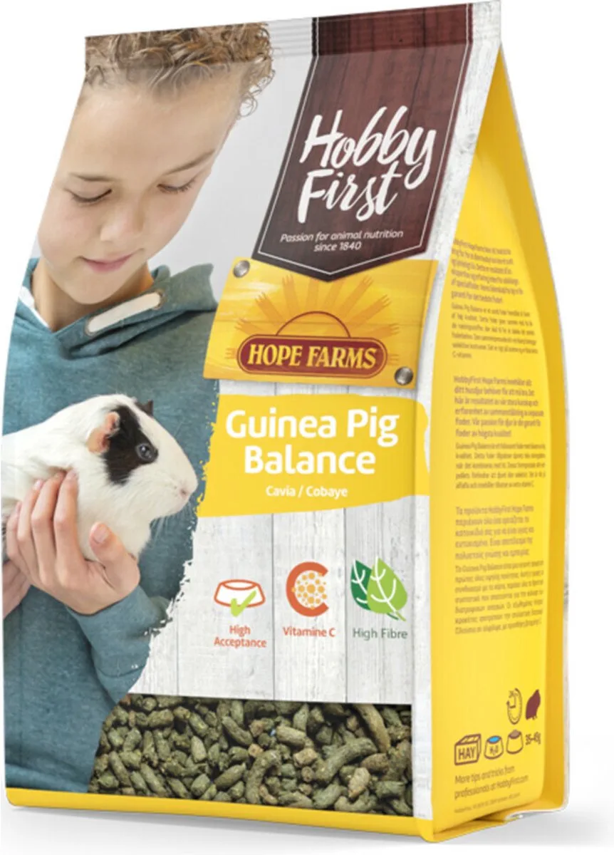 3x HobbyFirst Hope Farms Cavia Balance 1,5 kg van HobbyFirst – productfoto