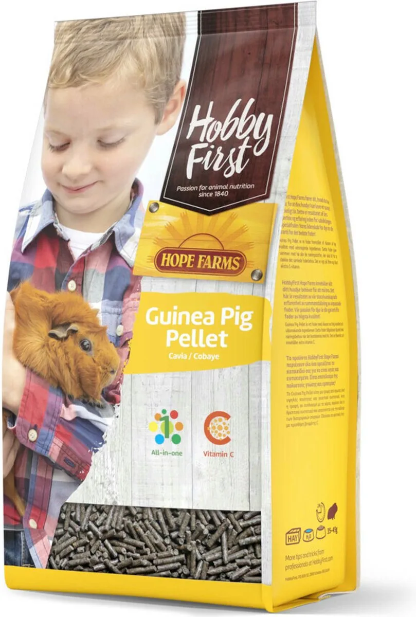 3x HobbyFirst Hope Farms Cavia Pellet 4 kg fra HobbyFirst – produktbillede