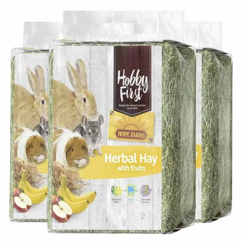 3x HobbyFirst Hope Farms Herbal Hay Fruit 1 kg van HobbyFirst – productfoto