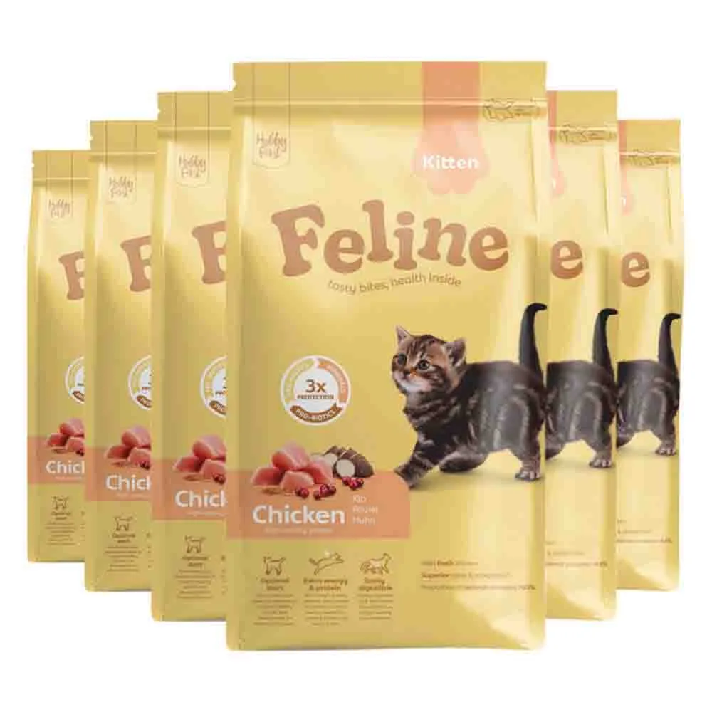6x HobbyFirst Feline Kattenvoer Droog Kitten 1,5 kg van HobbyFirst – productfoto