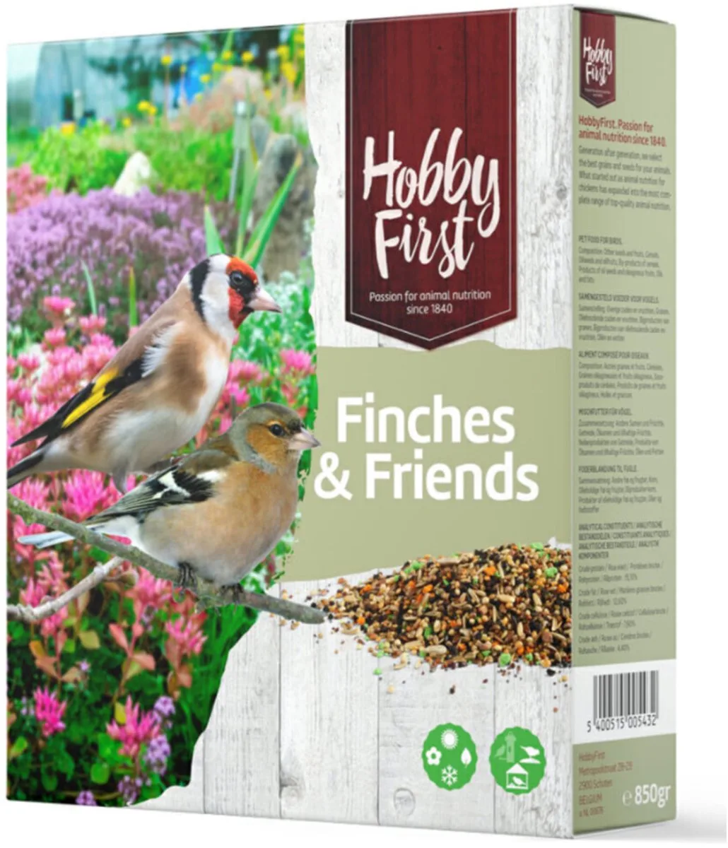 7x HobbyFirst Wildlife Finches & Friends 850 gr van HobbyFirst – productfoto