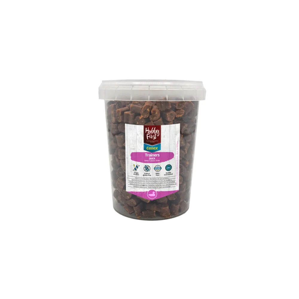 8x HobbyFirst Canex 100% Pure Trainers Eend 250 gr von HobbyFirst – Produktfoto