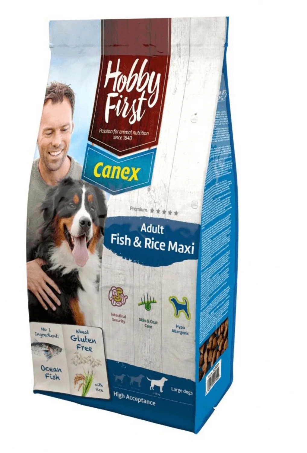 Adult F & R Maxi Bonusbag - Hondenvoer - Vis Rijst 12+3 kg by HobbyFirst – product photo